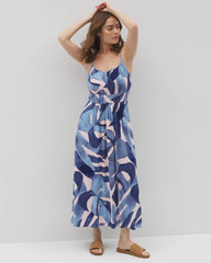 Soma / Soft Jersey Paradiso Midi Bra Dress TROPICAL BREEZE GRAND SKY