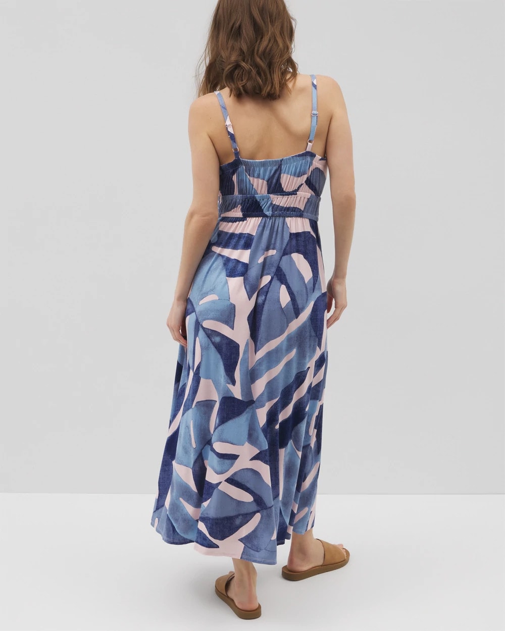 Soma / Soft Jersey Paradiso Midi Bra Dress TROPICAL BREEZE GRAND SKY