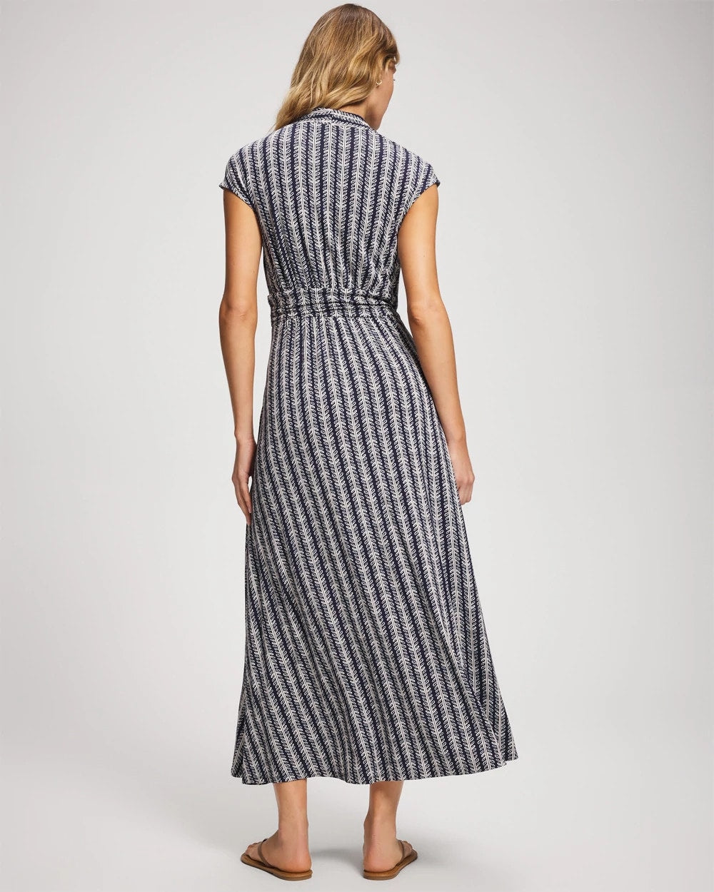 Soma / Serenity Maxi Bra Dress BELLE STRIPE NAVY