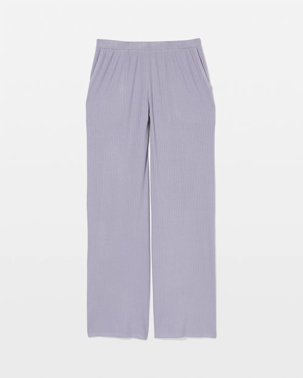 Soma / Pointelle Wide Leg Pajama Pant LAVENDER CLOUD