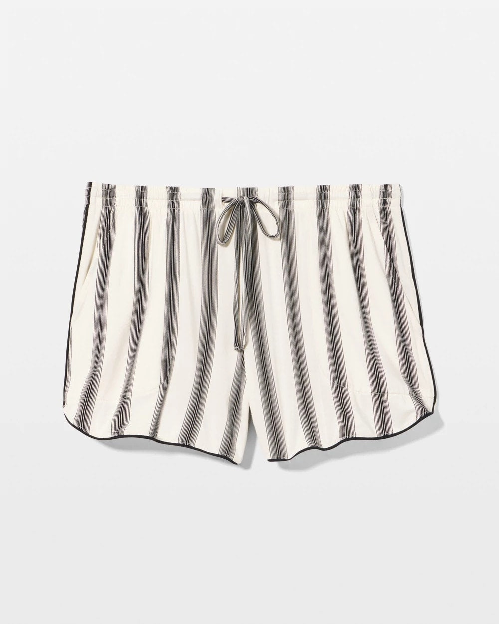 Soma / Printed Pajama Shorts HAMPTON STRIPE BLACK