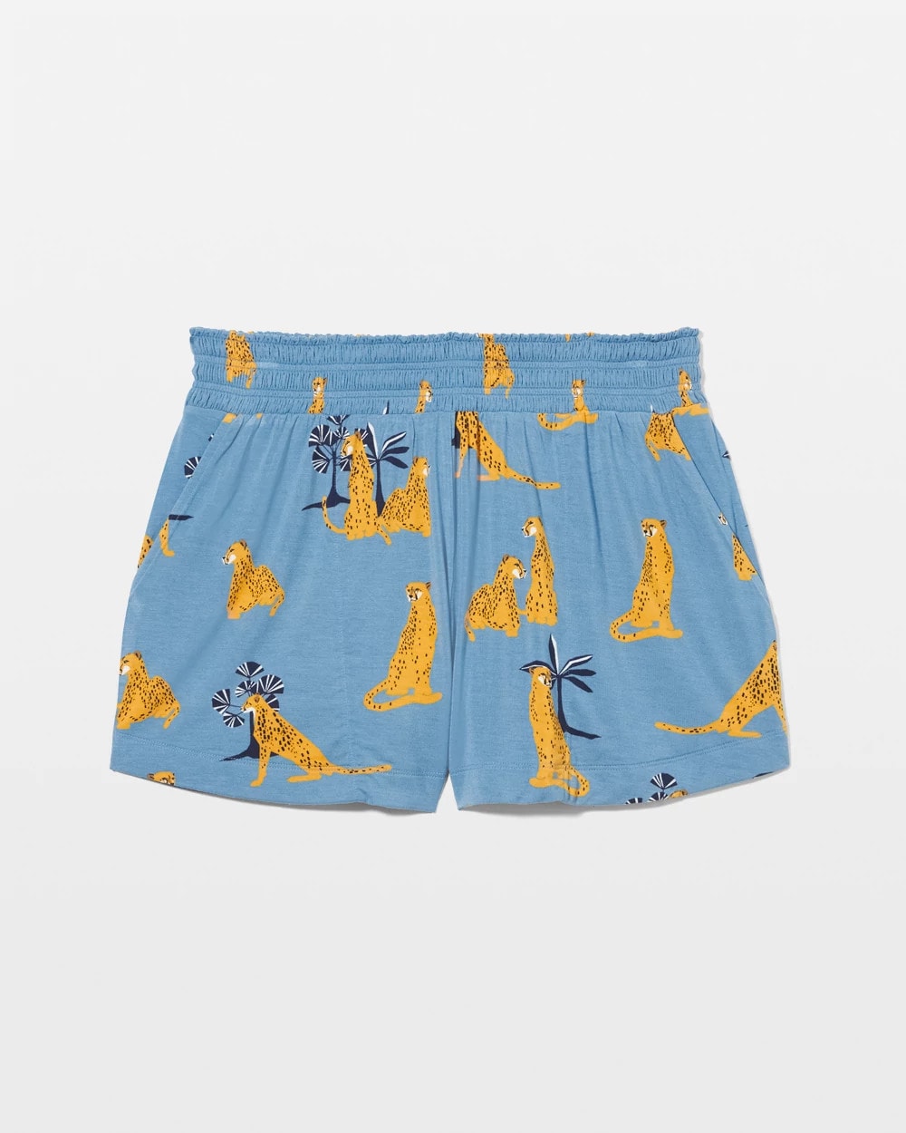 Soma / Pajama Shorts FELINE FUN BLUE HEAVEN