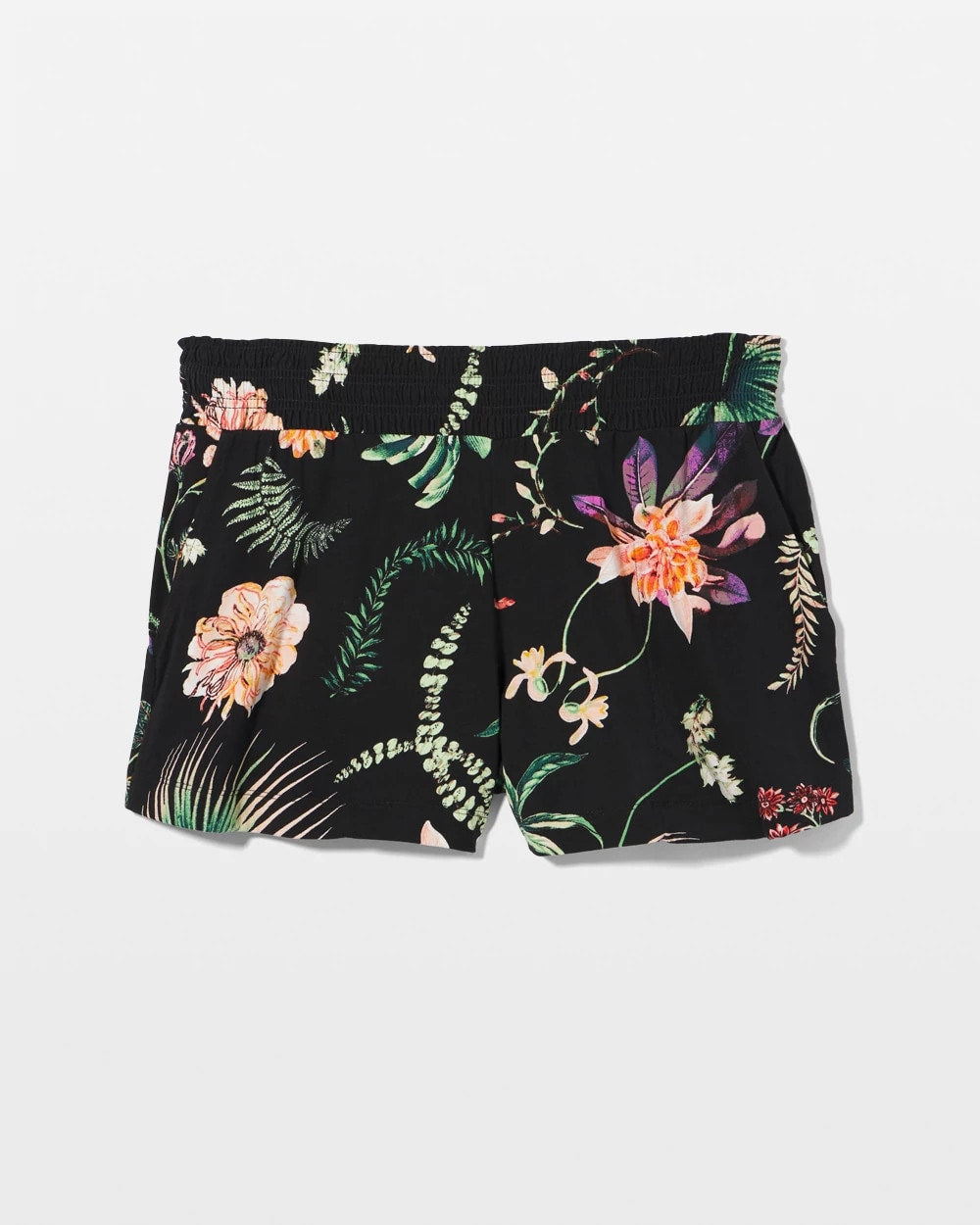 Soma / Pajama Shorts PARADISE PLUMES BLACK