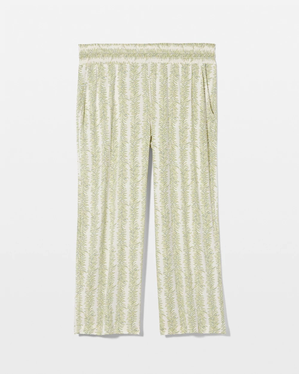 Soma / Cropped Pajama Pants CHILL STRIPE CHAMPAGNE