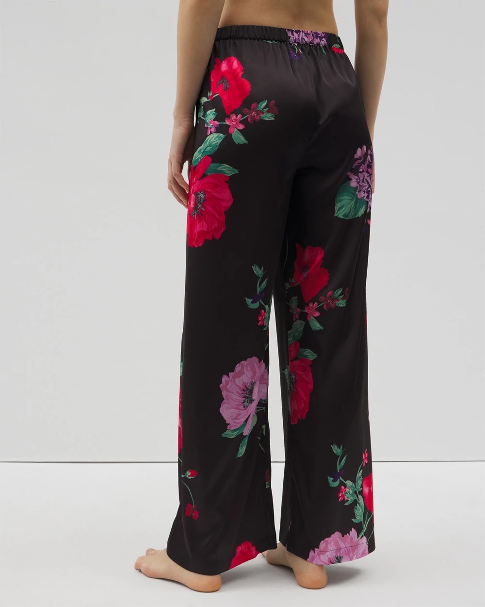 Soma / Printed Pajama Pants RHAPSODY FLORA G BLACK