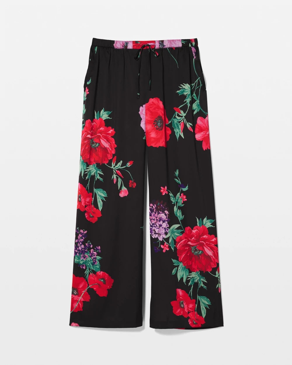 Soma / Printed Pajama Pants RHAPSODY FLORA G BLACK