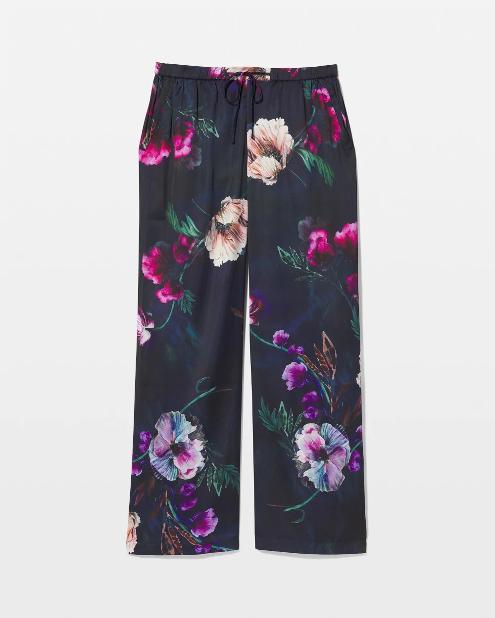 Soma / Printed Pajama Pants FLEUR EVER DRAMA NAVY