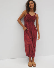 Soma / Cabana Midi Bra Dress PEACEFUL PALMS MID VELVET