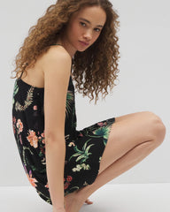 Soma / Chemise PARADISE PLUMES BLACK