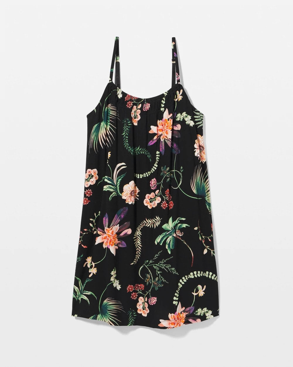 Soma / Chemise PARADISE PLUMES BLACK