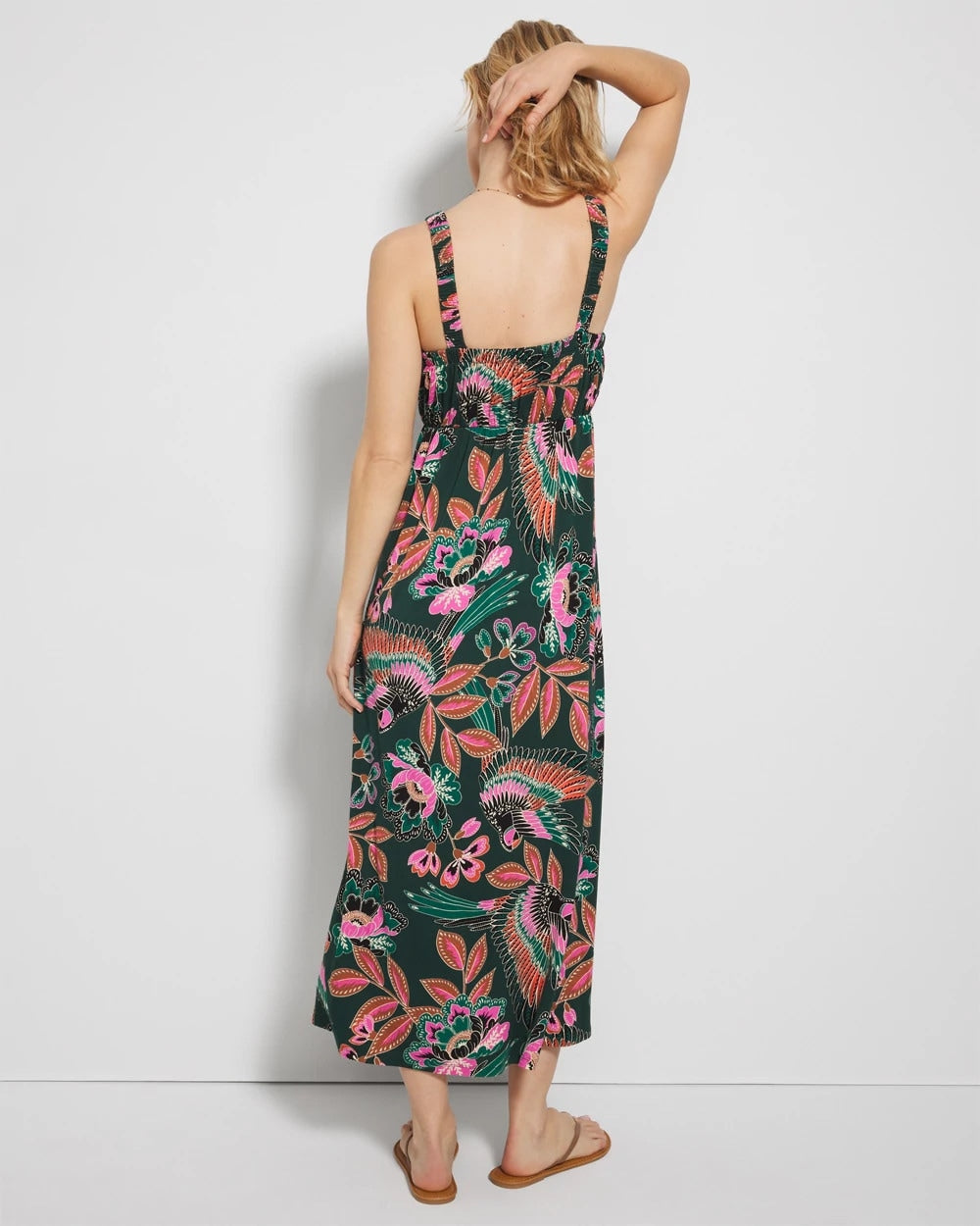 Soma / Midi Bra Dress PARROT-ISE LUSH EMERALD