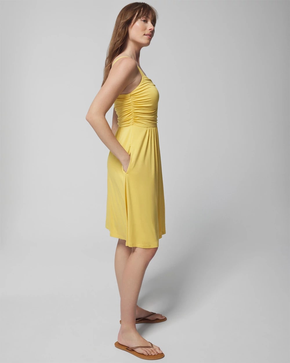 Soma / V-Wire Short Bra Dress LIMELIGHT