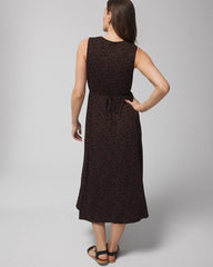 Soma / Tie Back Midi Dress FLEETING FORMS DOLCE VIDA