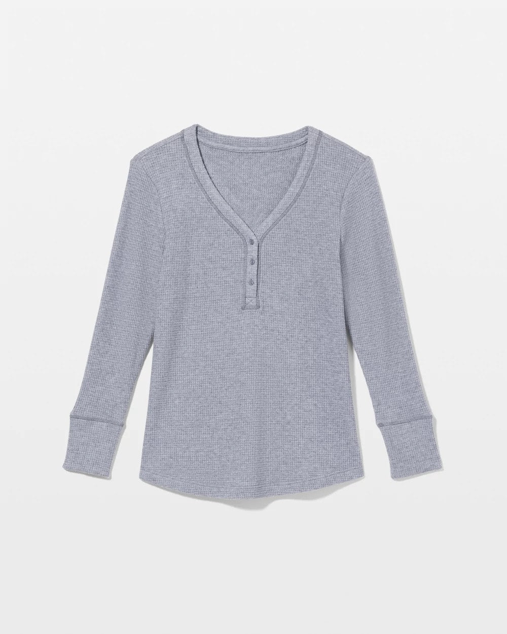 Soma / Long-Sleeve Pajama Henley LUNAR TIDE