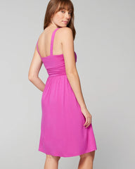 Soma / Rouched Short Bra Dress WILD BERRY