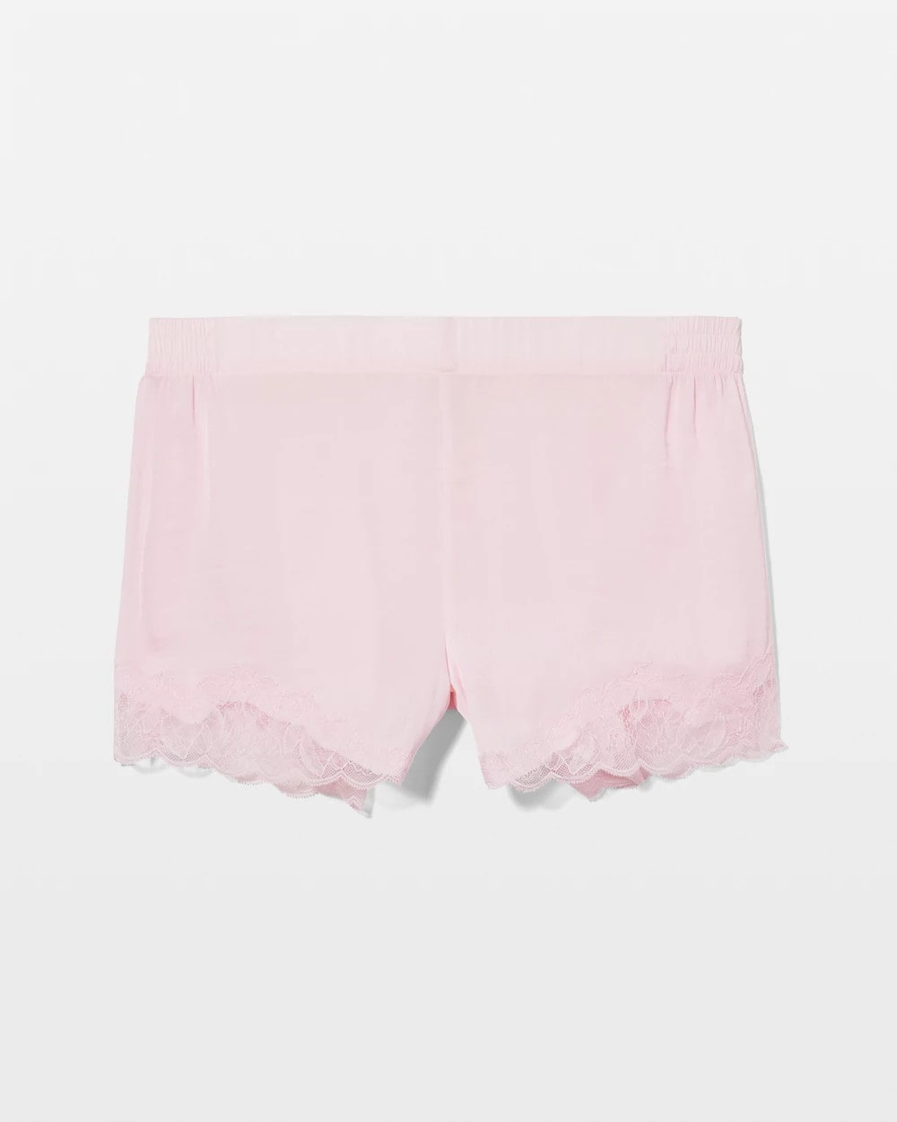 Soma / Lace Trim Pajama Shorts SUGAR COATED
