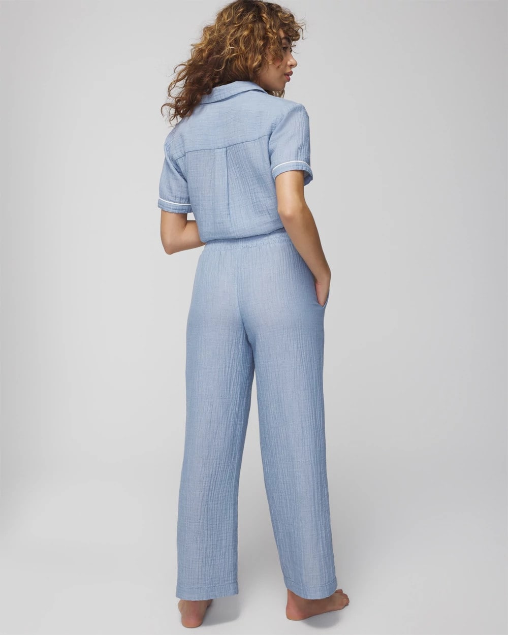 Soma / Pajama Pants CROSSDYE VINTAGE INDIGO