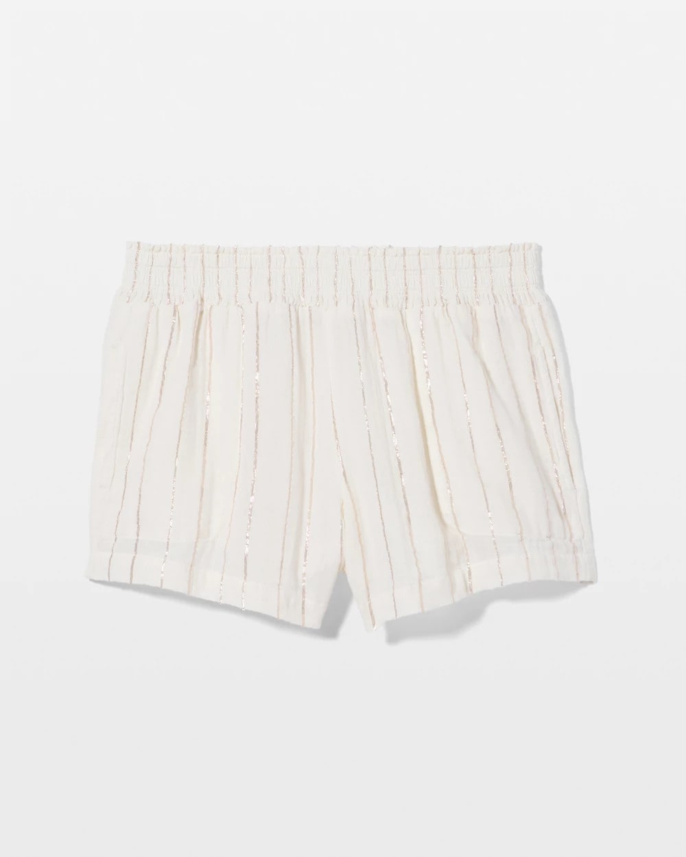 Soma / Cotton Gauze Pajama Shorts CHAMPAGNE STRIPE