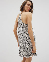 Soma / Strappy Sleepshirt PALMTASTIC CHAMP/BLACK