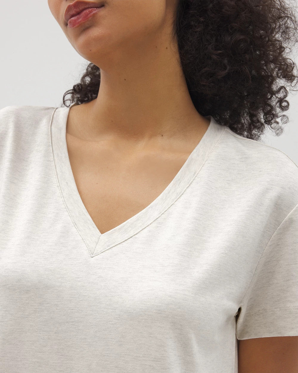 Soma / Short-Sleeve Sleepshirt HEATHER CRYSTAL