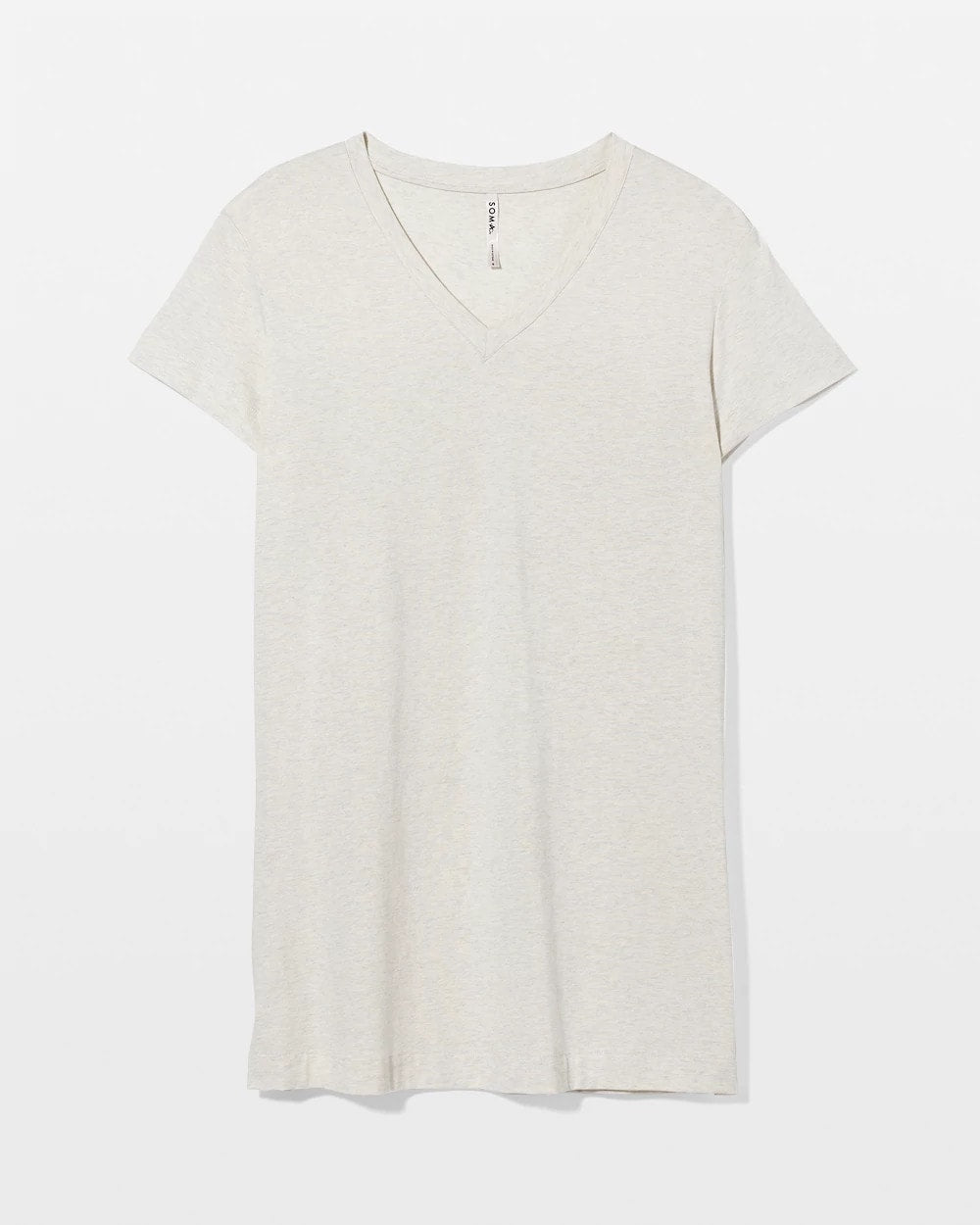 Soma / Short-Sleeve Sleepshirt HEATHER CRYSTAL