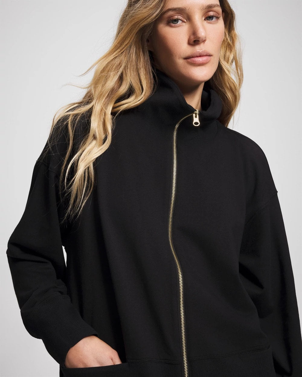 Soma / Essential Terry Jacket BLACK