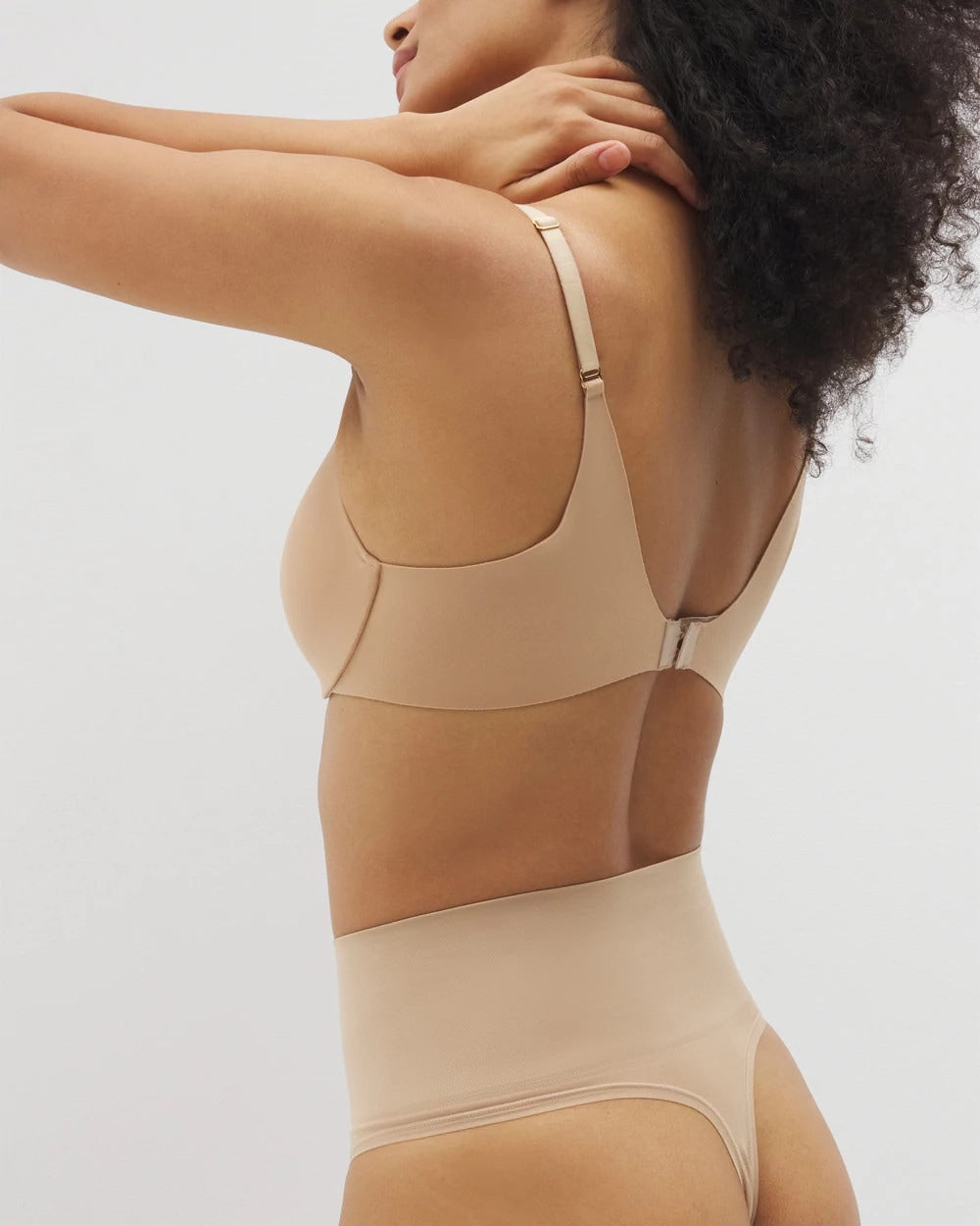 Soma / Second Skin by Soma Mid-Level Shaping Seamless Thong WARM AMBER