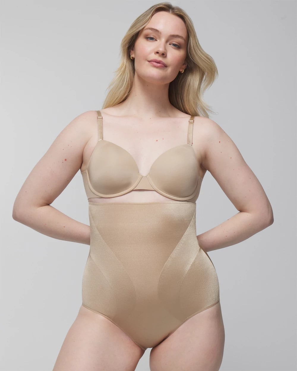 Soma / Mid-Level Shaping Vanishing Edge High-Waist Brief WARM AMBER