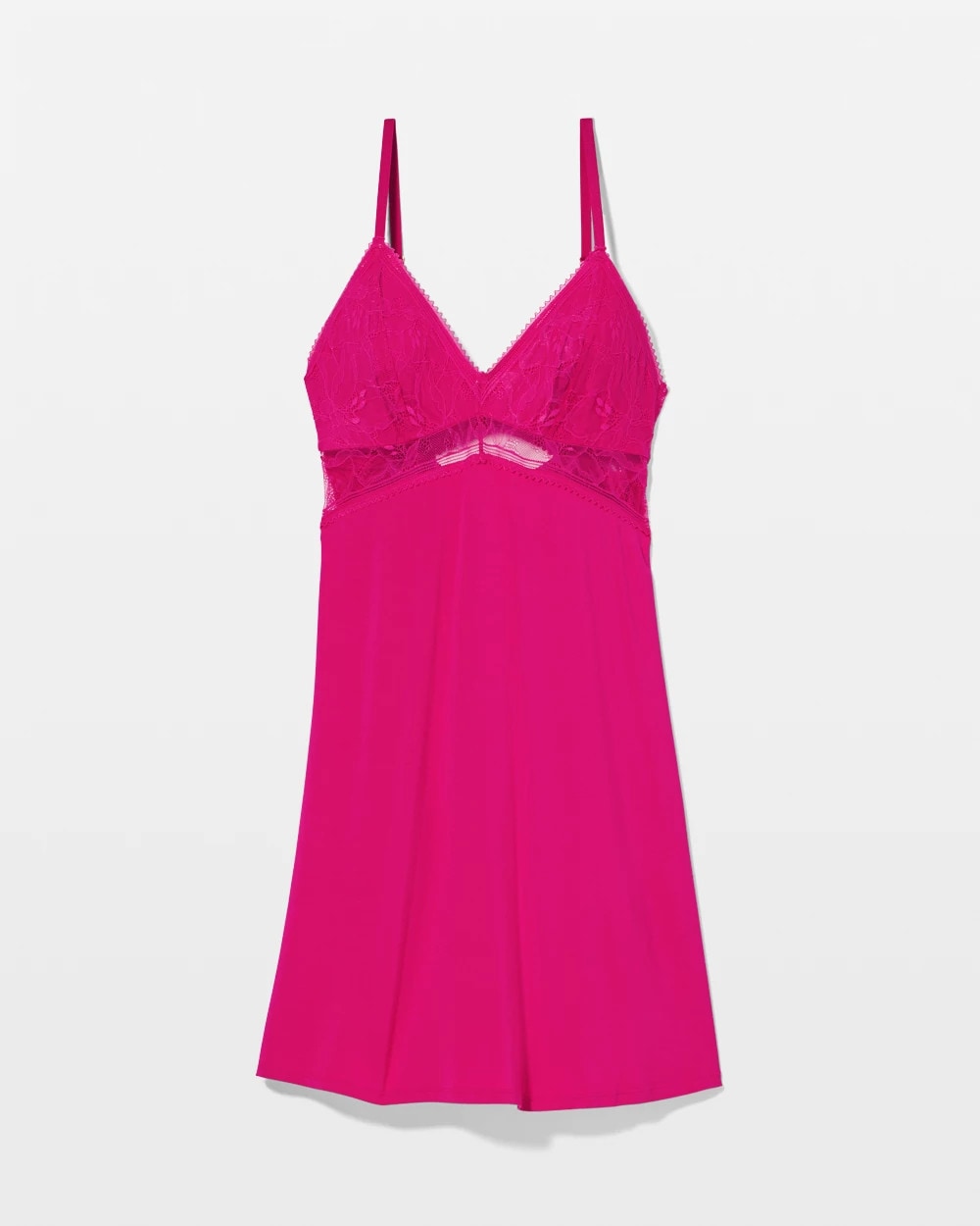 Soma / Soft Support Lace Chemise PINK COSMO