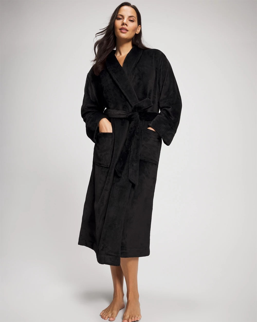 Soma / Long Robe BLACK