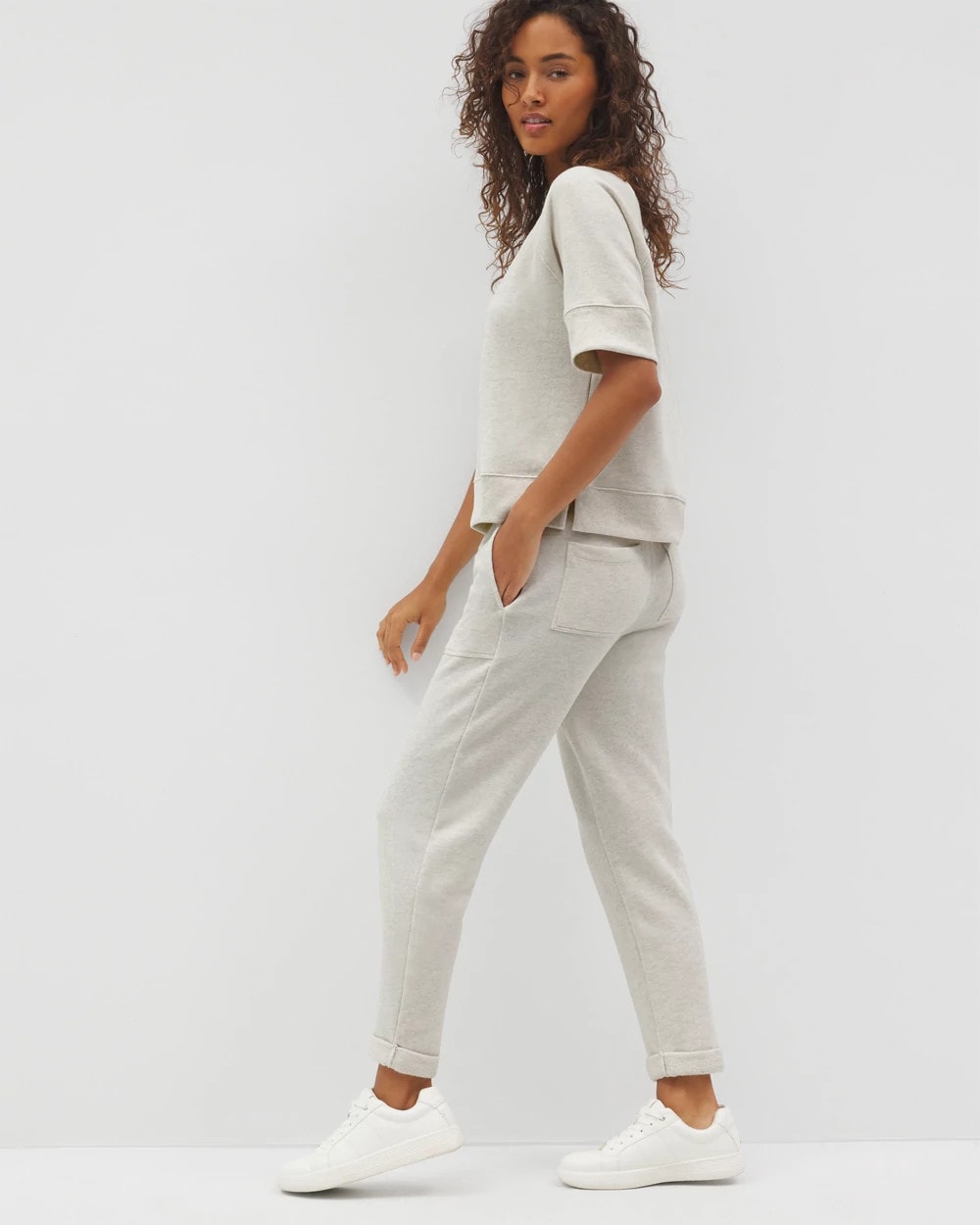 Soma / Cropped Pants HEATHER CRYSTAL