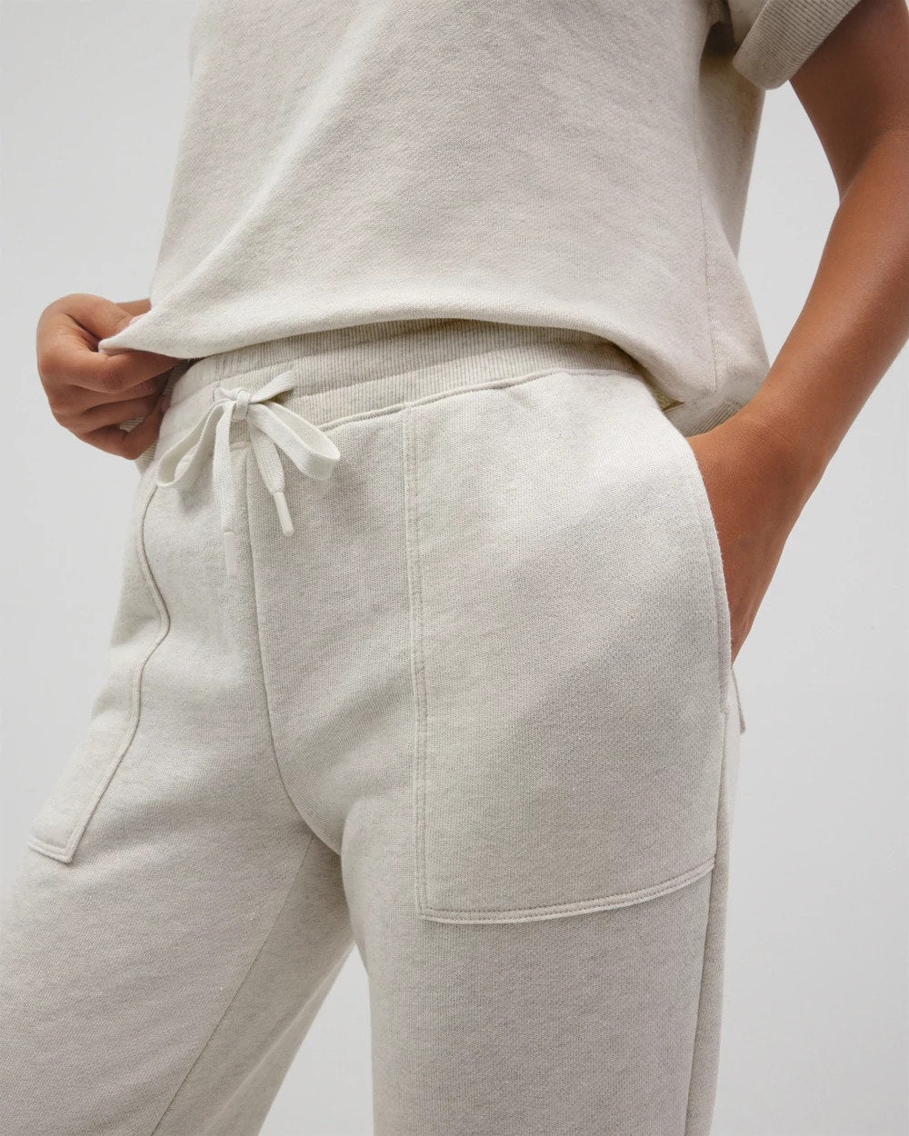 Soma / Cropped Pants HEATHER CRYSTAL