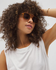 Soma / Rib Knit Sleeveless Top OPTIC WHITE