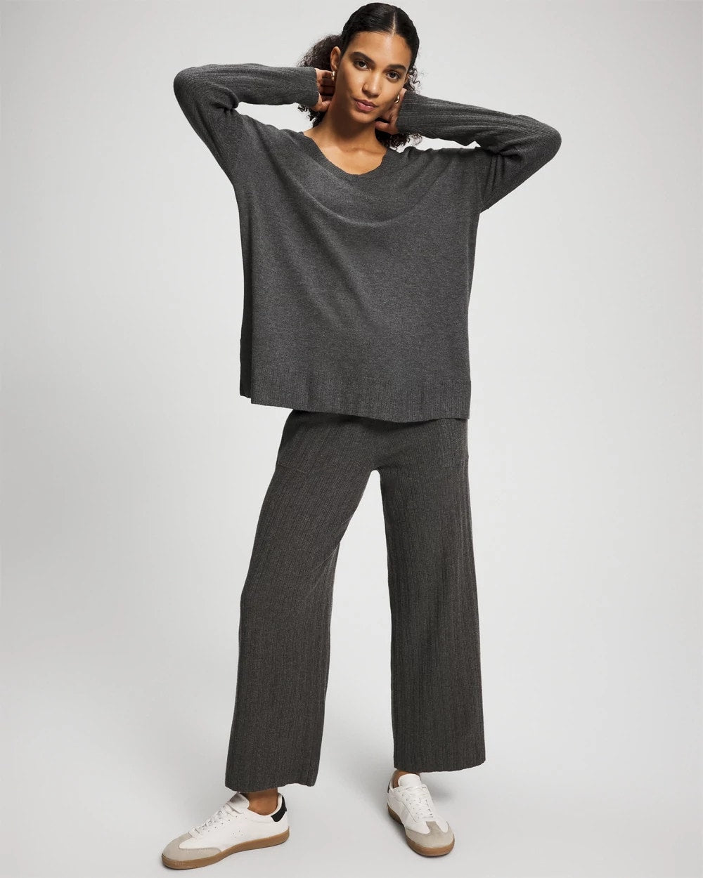 Soma / Premier Knit Sweater HEATHER QUARTZ