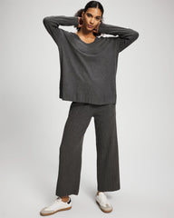 Soma / Premier Knit Sweater HEATHER QUARTZ
