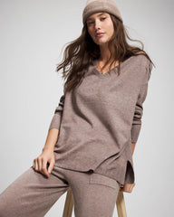 Soma / Premier Knit Sweater HEATHER FAWN