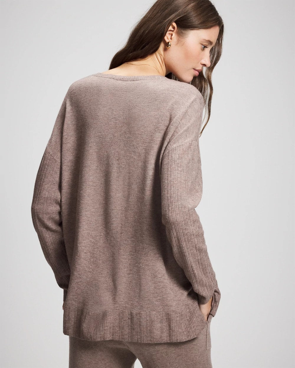 Soma / Premier Knit Sweater HEATHER FAWN