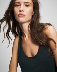 Soma / Soft Jersey Racerback Bra Tank DEEPEST MARINE