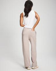 Soma / Essential Terry Straight Leg Pants HEATHER MINK