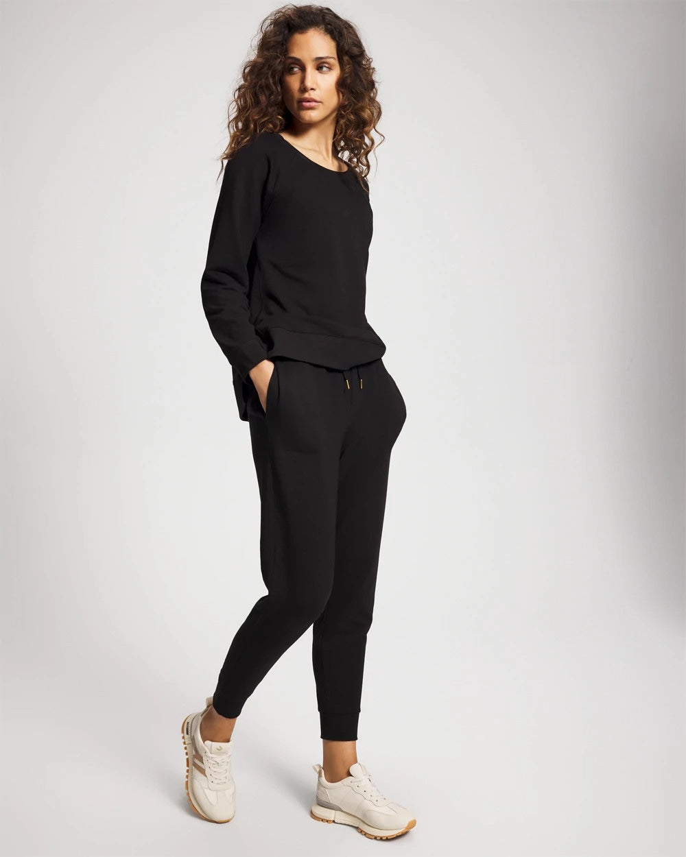 Soma / Essential Terry Jogger BLACK