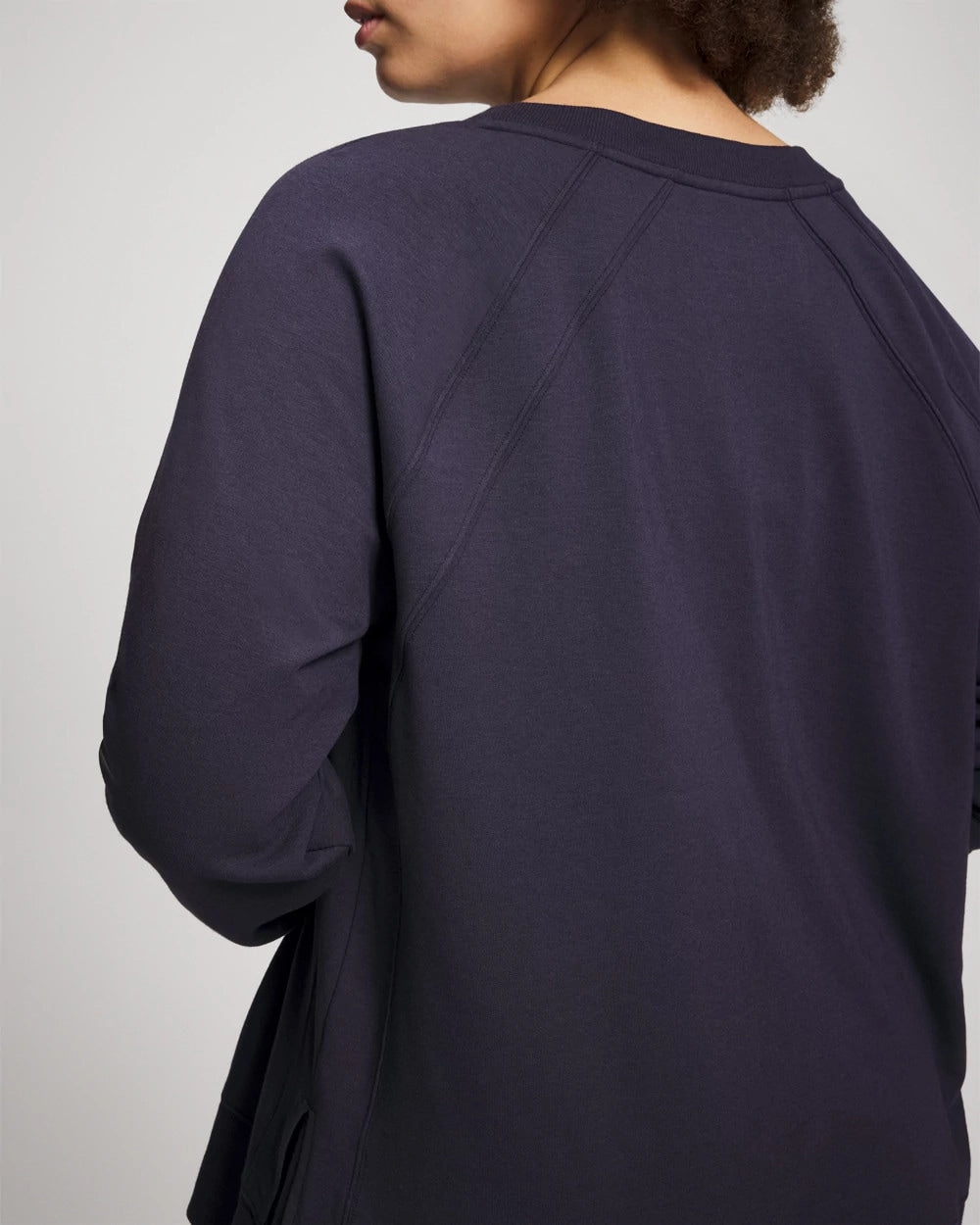 Soma / Essential Terry Crewneck Sweatshirt DEEP INDIGO