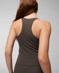 Soma / 24/7 Racerback Bra Tank DARK GRAY OLIVE