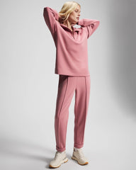 Soma / Modern Modal Quarter Zip Sweatshirt CINDER ROSE