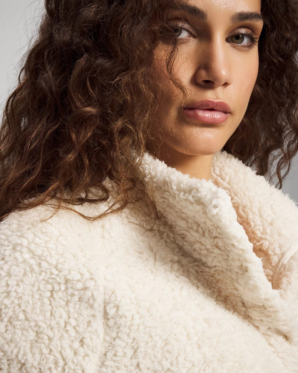 Soma / Sherpa Pullover PARCHMENT