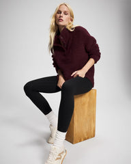 Soma / Sherpa Pullover MERLOT