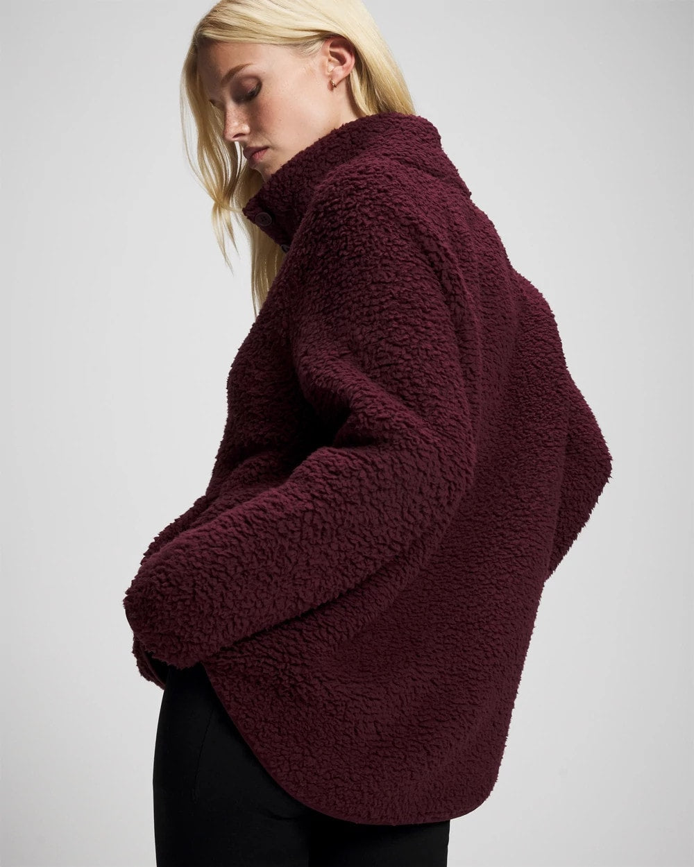 Soma / Sherpa Pullover MERLOT