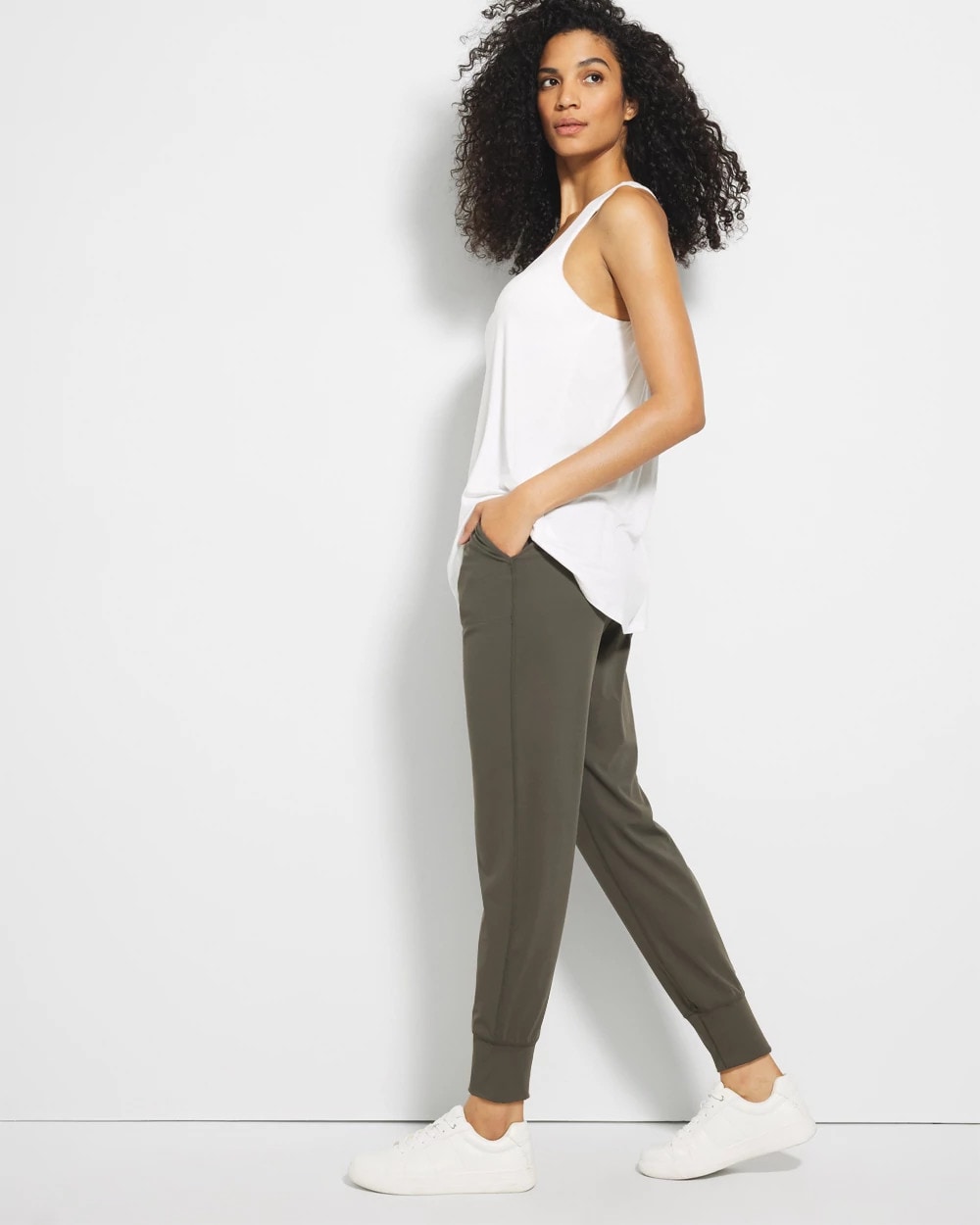 Soma / 24/7 High-Waist Joggers DARK GRAY OLIVE