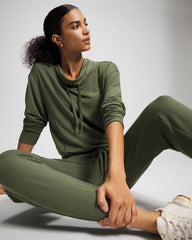 Soma / Ultrasoft Fleece Joggers DARK SAGE