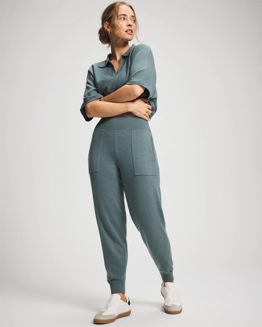 Soma / Premier Knit Sweater Jogger BLUE INSTINCT