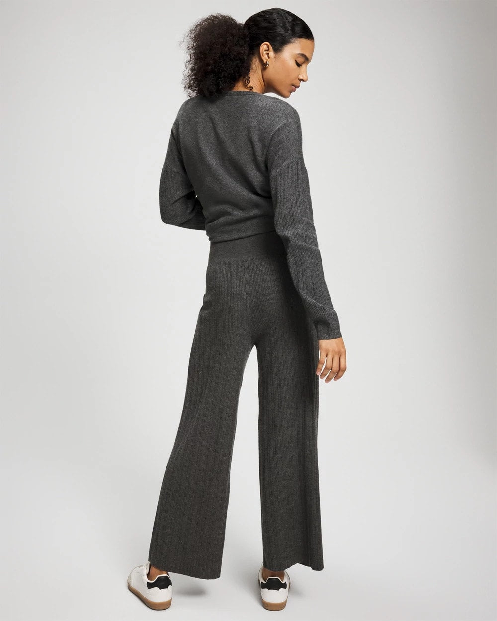 Soma / Premier Knit Rib Straight Leg Pant HEATHER QUARTZ
